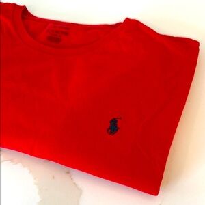Polo by Ralph Lauren Red Short Sleeve Tee